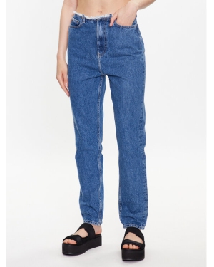 Calvin Klein Jeans Jeansy J20J221223 Granatowy Regular Fit