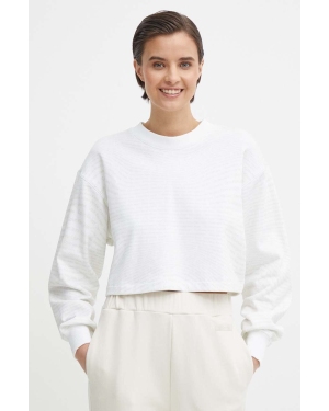 Calvin Klein Jeans bluza bawełniana damska kolor biały wzorzysta J20J223072