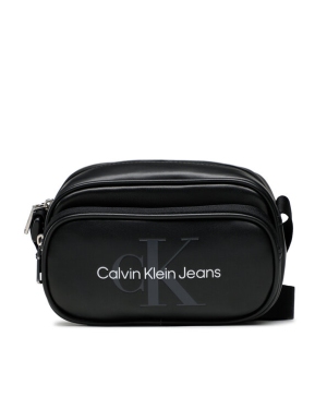 Calvin Klein Jeans Saszetka Monogram Soft Ew Camera Bag18 K50K510107 Czarny