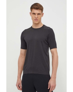 Calvin Klein Performance t-shirt treningowy kolor czarny gładki