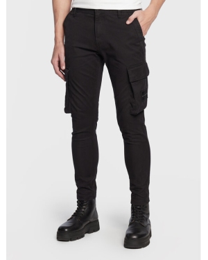 Calvin Klein Jeans Spodnie materiałowe J30J322043 Czarny Regular Fit