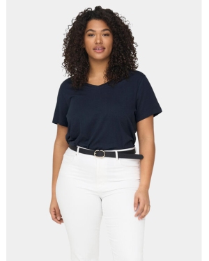 ONLY Carmakoma T-Shirt 15285965 Niebieski Regular Fit