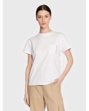 Fabiana Filippi T-Shirt JEDP04W108 Biały Regular Fit