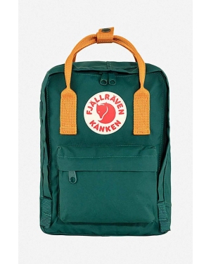 Fjallraven plecak Kanken Mini kolor zielony duży gładki F23561.667.206-206