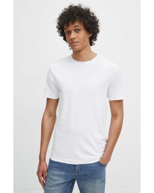 Medicine t-shirt męskie kolor biały gładki