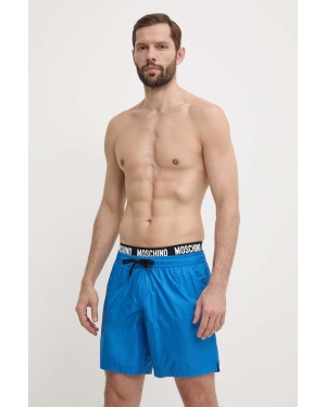 Moschino Underwear szorty kąpielowe kolor niebieski 241V3A42459301