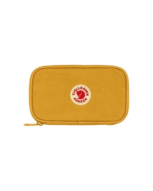 Fjallraven portfel Kanken Travel Wallet kolor żółty F23781