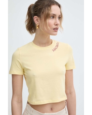 MAX&Co. t-shirt damski kolor żółty 2416941094200