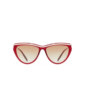 Hawkers okulary przeciwsłoneczne kolor czerwony HA-HBOW23RWX0
