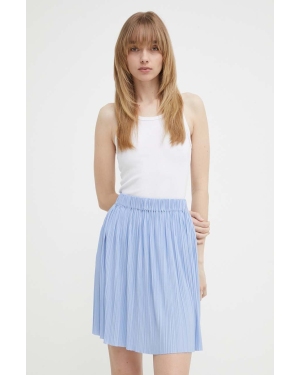Samsoe Samsoe spódnica kolor niebieski mini rozkloszowana