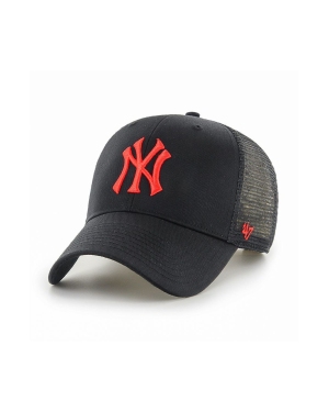 47brand Czapka MLB New York Yankees kolor czarny z aplikacją B-BRANS17CTP-BKN