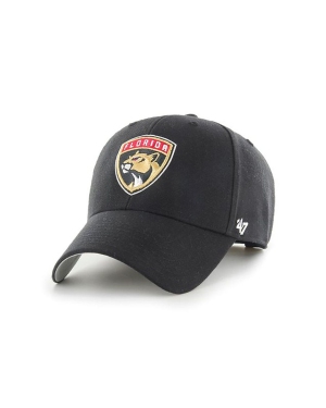 47 brand Czapka NHL Florida Panthers kolor czarny z aplikacją H-MVP26WBV-BKC