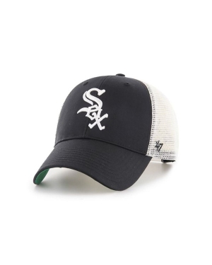 47 brand Czapka MLB Chicago White Sox kolor czarny z aplikacją B-BRANS06CTP-BK