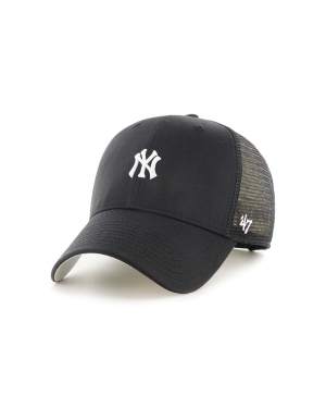 47 brand czapka z daszkiem MLB New York Yankees kolor czarny z aplikacją
