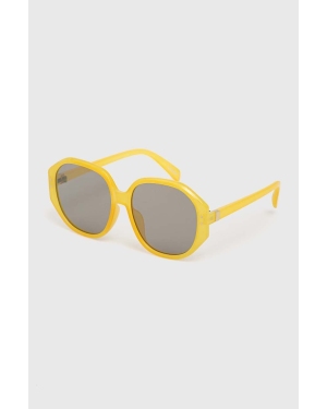 Aldo okulary przeciwsłoneczne NAMI damskie kolor żółty NAMI.701
