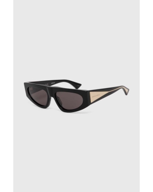 Bottega Veneta okulary przeciwsłoneczne damskie kolor czarny BV1277S