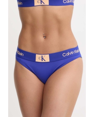 Calvin Klein figi kąpielowe kolor niebieski KW0KW02353