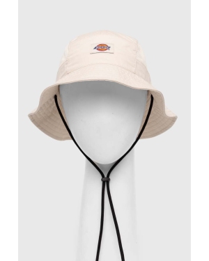 Dickies kapelusz bawełniany FISHERSVILLE BUCKET kolor beżowy bawełniany DK0A4YPF