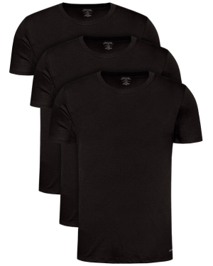 Calvin Klein Underwear Komplet 3 t-shirtów 000NB4011E Czarny Classic Fit