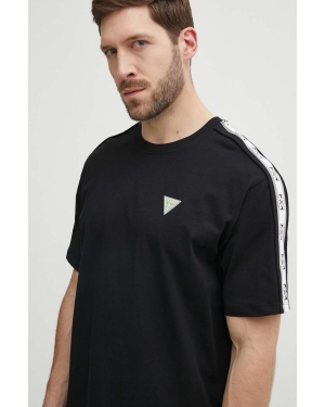 Guess t-shirt bawełniany JESSEN męski kolor czarny z nadrukiem Z4GI12 I3Z14