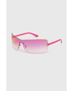 Guess okulary przeciwsłoneczne damskie kolor różowy GU8287_0072U