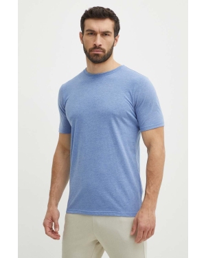 Helly Hansen t-shirt męski kolor niebieski melanżowy