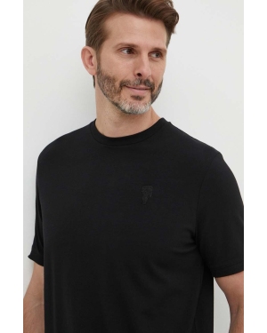 Karl Lagerfeld t-shirt męski kolor czarny gładki 542221.755055