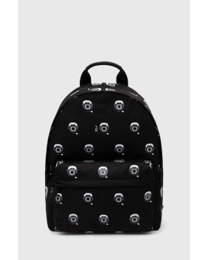 Karl Lagerfeld plecak x Darcel Disappoints kolor czarny duży wzorzysty