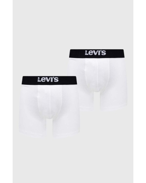 Levi's bokserki 2-pack męskie kolor biały