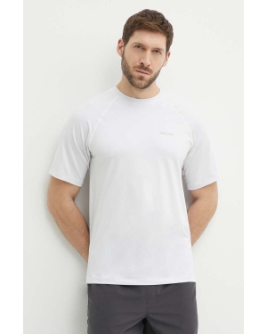 Marmot t-shirt sportowy Windridge kolor biały gładki