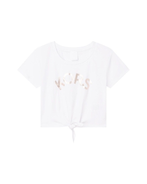 Michael Kors t-shirt bawełniany dziecięcy R15114.114.150 kolor biały