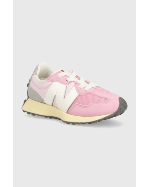 New Balance sneakersy dziecięce PH327RK kolor różowy