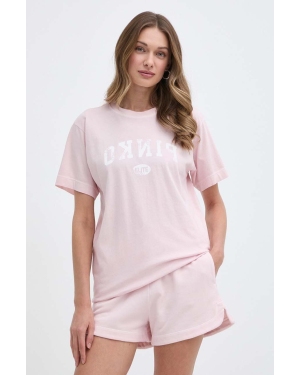 Pinko t-shirt bawełniany damski kolor różowy 104269 A25Z