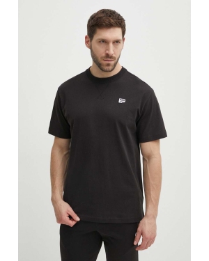 Puma t-shirt bawełniany męski kolor czarny gładki 625925