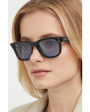 Ray-Ban okulary przeciwsłoneczne WAYFARER REVERSE kolor czarny 0RBR0502S