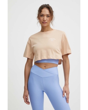 Roxy t-shirt Essential Energy damski kolor beżowy ERJKT04119