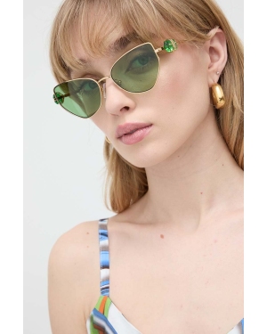 Swarovski okulary przeciwsłoneczne 5679537 LUCENT kolor zielony