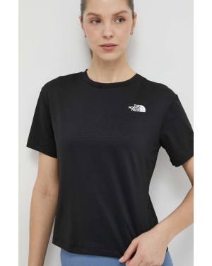 The North Face t-shirt sportowy Flex Circuit kolor czarny NF0A87JVJK31