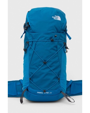 The North Face plecak Trail Lite 24 kolor niebieski duży gładki NF0A87C8YIJ1