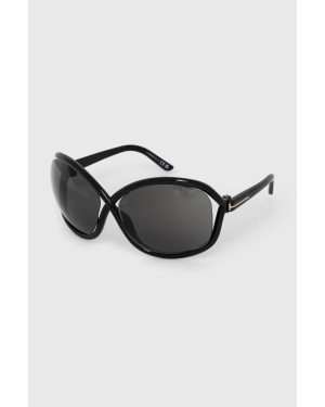 Tom Ford okulary przeciwsłoneczne damskie kolor czarny FT1068_6801A