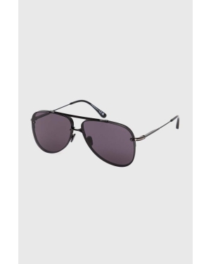 Tom Ford okulary przeciwsłoneczne męskie kolor czarny FT1071_6201A