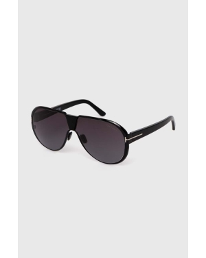 Tom Ford okulary przeciwsłoneczne męskie kolor czarny FT1072_6401B