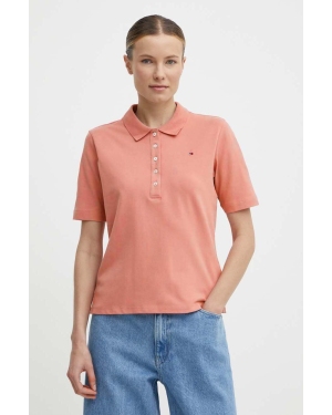 Tommy Hilfiger t-shirt damski kolor różowy WW0WW37820