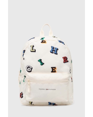 Tommy Hilfiger plecak dziecięcy kolor biały duży wzorzysty