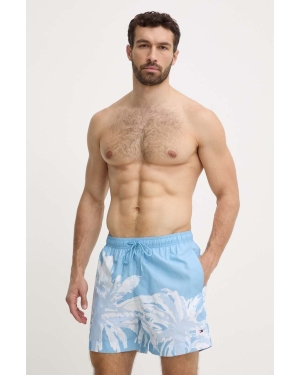 Tommy Hilfiger szorty kąpielowe kolor niebieski UM0UM03298