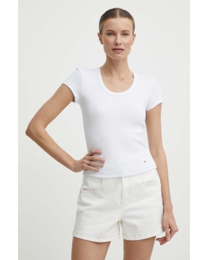Tommy Hilfiger t-shirt damski kolor biały WW0WW41776