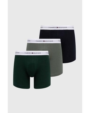 Tommy Hilfiger bokserki 3-pack męskie kolor zielony UM0UM02941