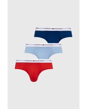 Tommy Hilfiger slipy 3-pack męskie kolor niebieski UM0UM02764