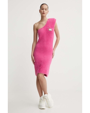 UGG sukienka kolor różowy mini dopasowana 1159570