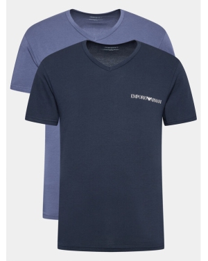 Emporio Armani Underwear Komplet 2 t-shirtów 111849 3R717 50936 Granatowy Regular Fit